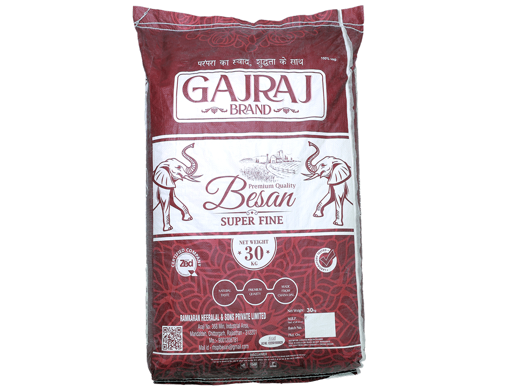 GAJRAJ SUPERFINE Besan 30kg PP Bag